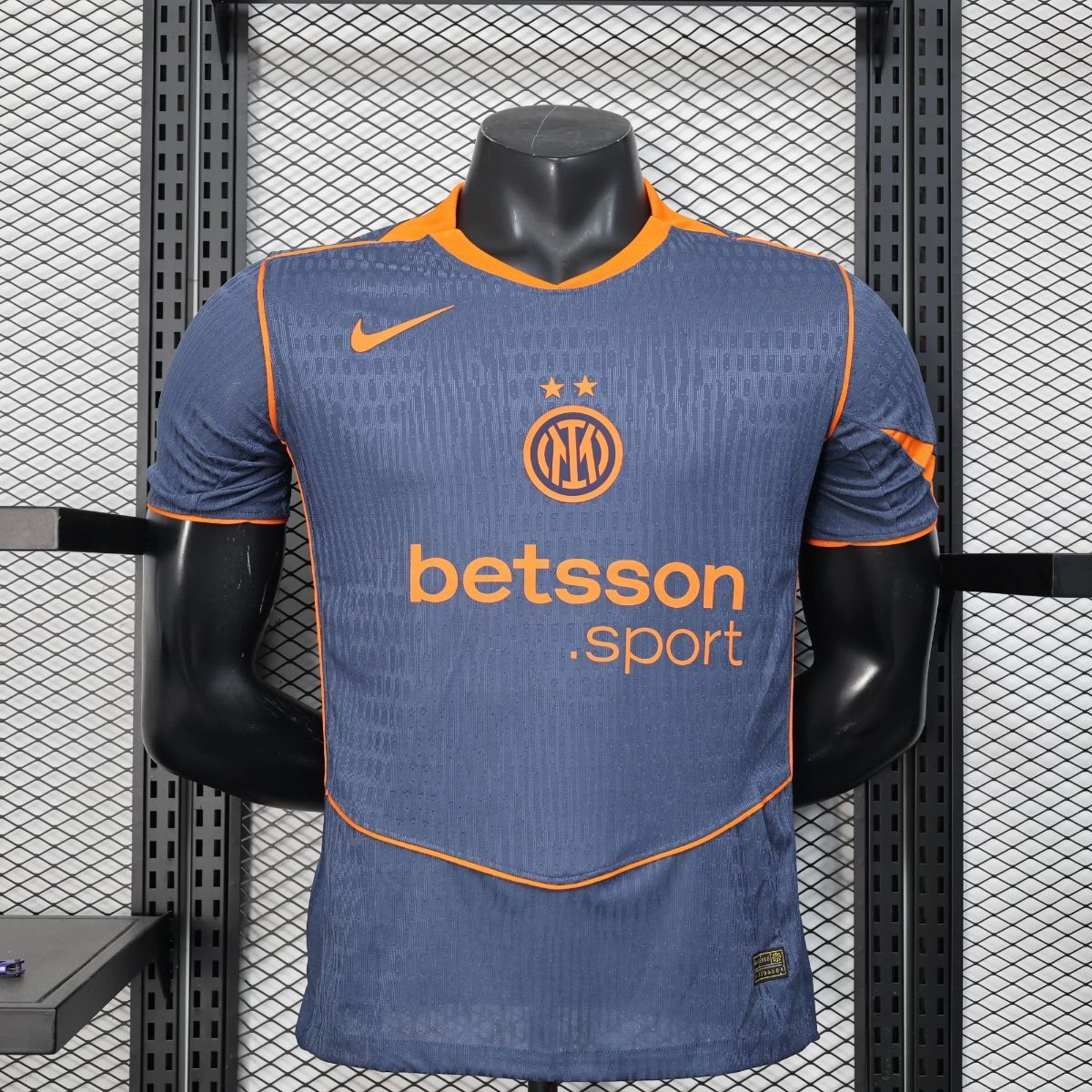 Camisola Inter Milão 2025-26 Alternativa Preta Versão Jogador