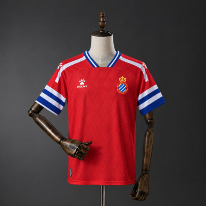 Camisola RCD Espanyol 2026-27 Alternativa Vermelha Versão Adepto