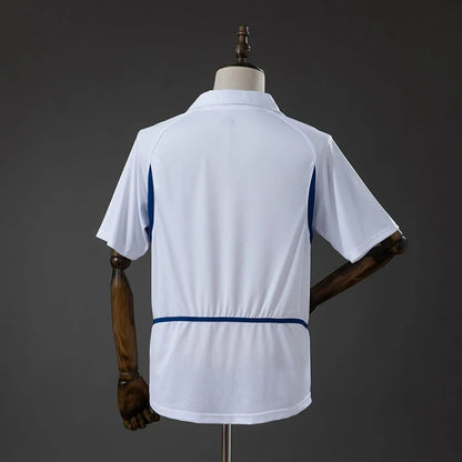 Camisola Portugal 2002 Alternativa Branca Versão Adepto