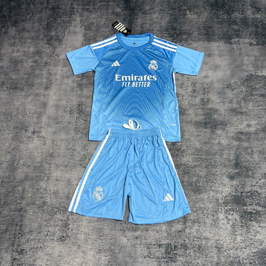 Kit Criança Real Madrid CF 2025-26 Guarda-redes