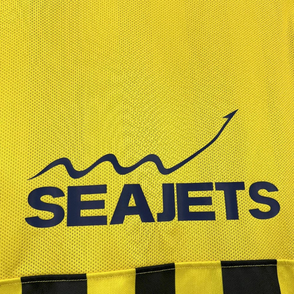 Camisola AEK Atenas 2025-26 Principal Versão Adepto