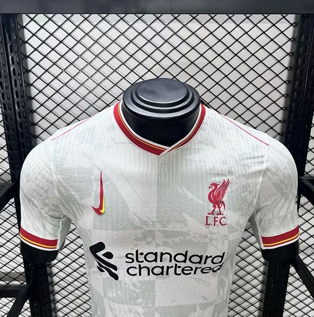 Camisola LIV 2024-25 Alternativa Branca Versão Adepto Jogador