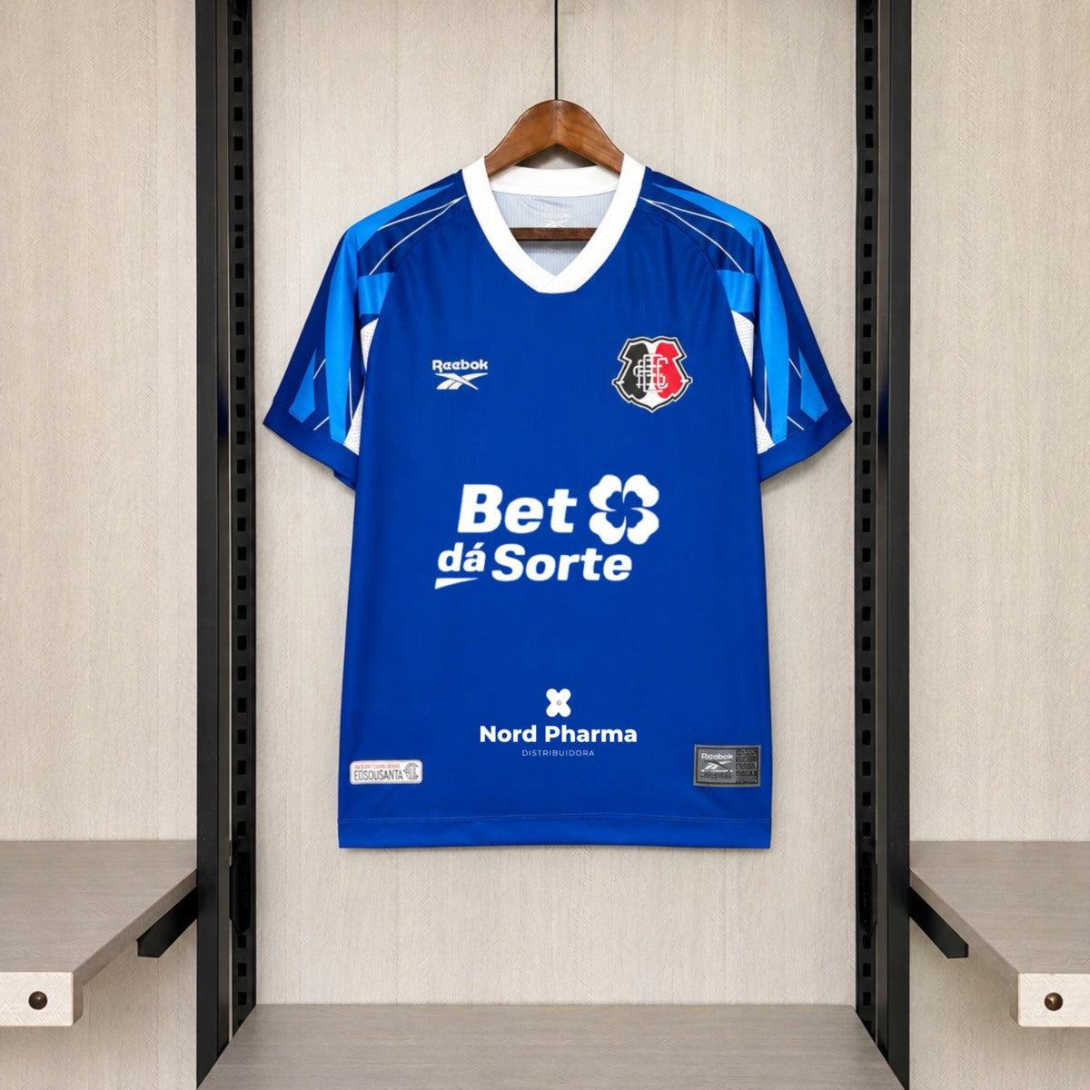Camisola Santa Cruz FC-PE 2026-27 Guarda-Redes Versão Adepto Todos Patrocinadores