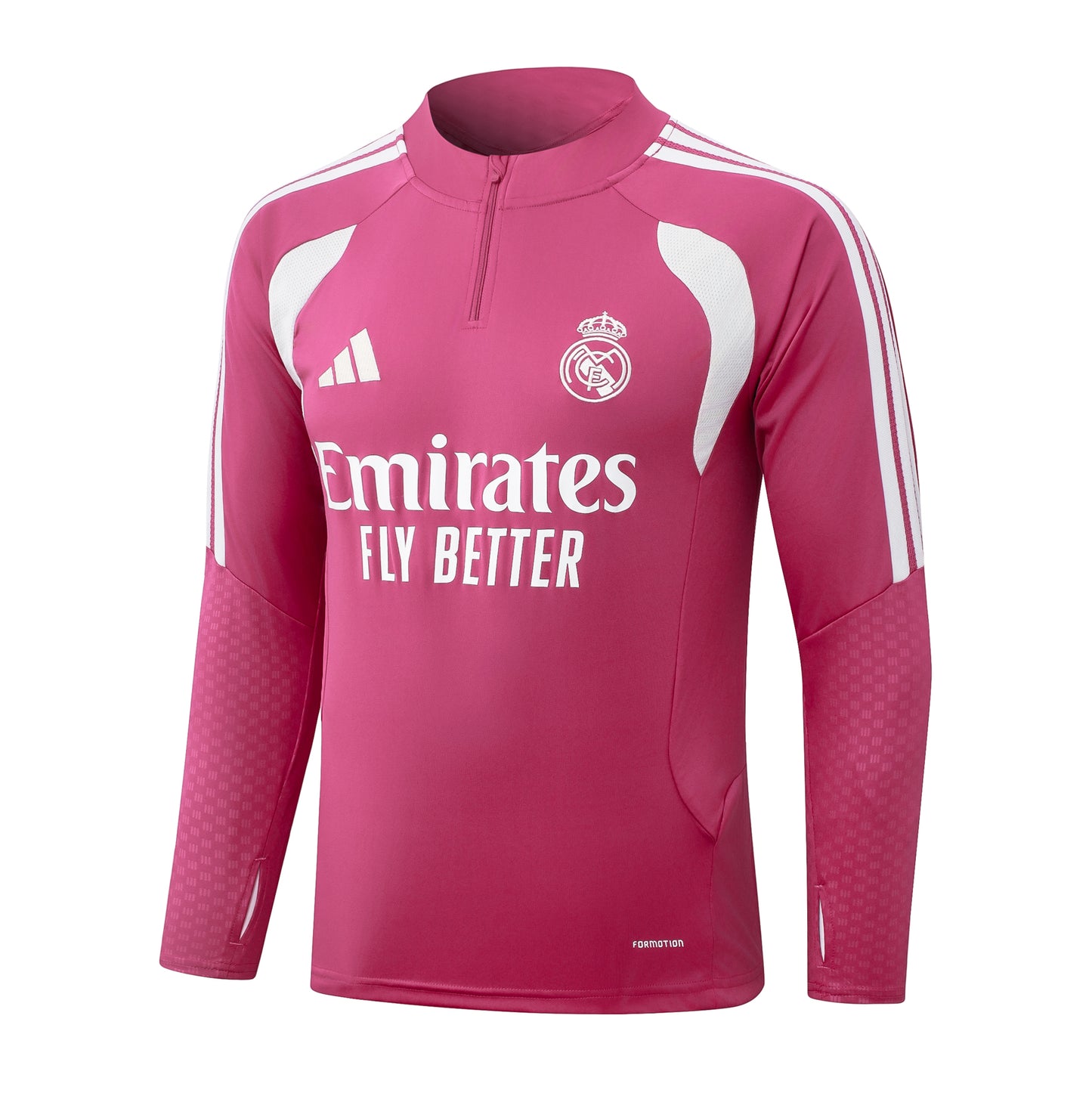 Fato de Treino Real Madrid CF 2026-27 - Camisola com Fecho