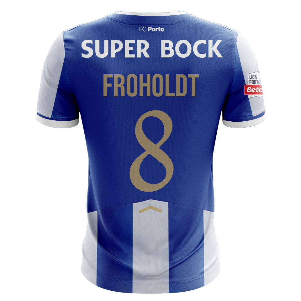 Camisola FCP 2025-26 Principal Versão Adepto FROHOLDT #8
