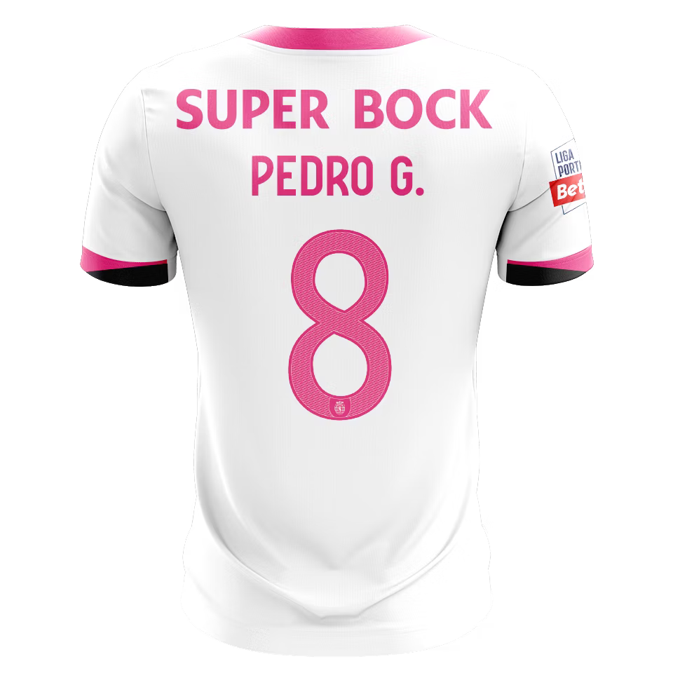 Camisola SCP 2025-26 Edição Pink October Versão Adepto PEDRO G. #8