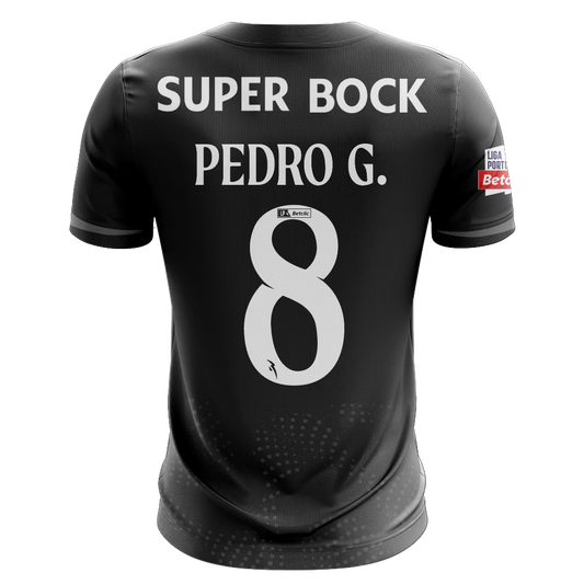 Camisola SCP 2025-26 Alternativa Preta Versão Adepto PEDRO G. #8