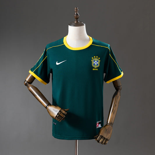 Camisola Brasil 1998 Guarda-Redes Versão Adepto (Entrega Imediata)