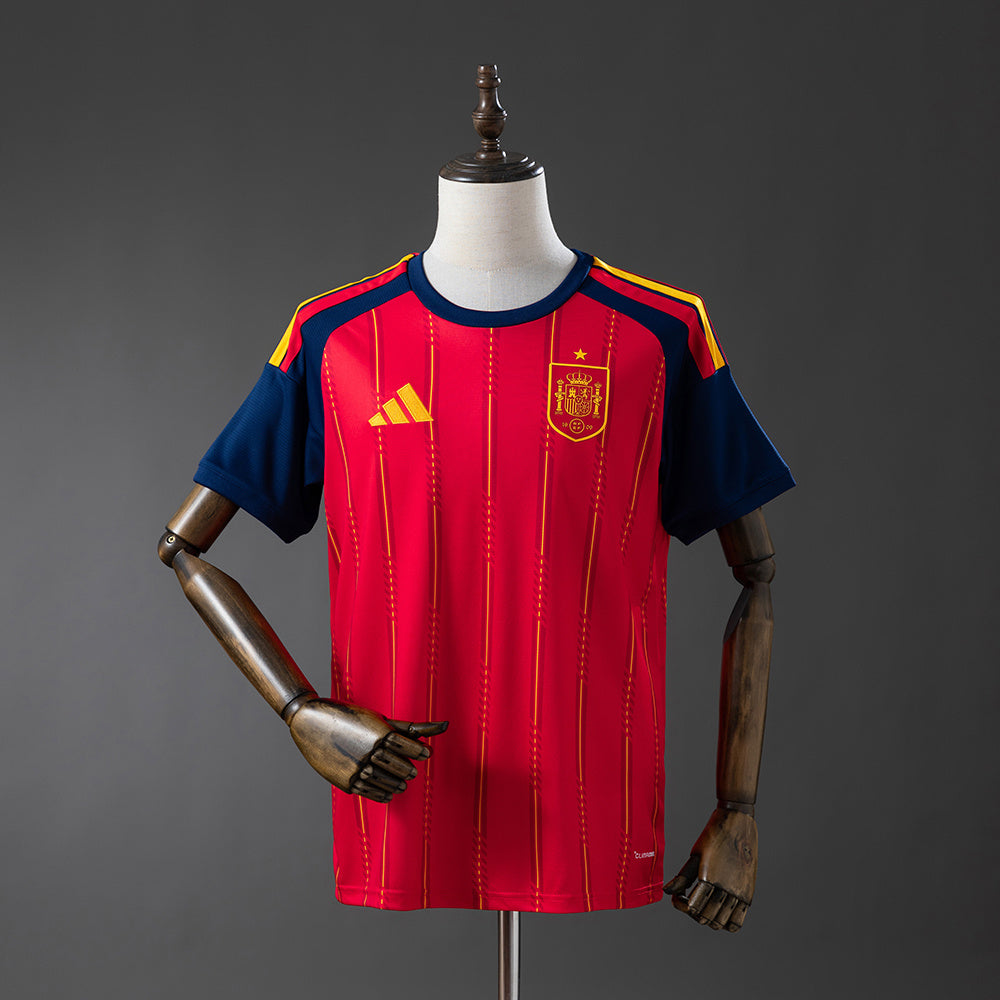 Camisola Espanha 2026 Principal Versão Adepto