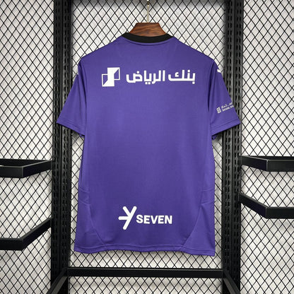 Camisola Al-Hilal SFC 2024-25 Alternativa Azul Versão Adepto