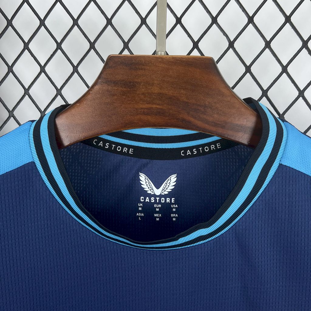 Camisola Athletic Club Bilbao 2025-26 Alternativa Azul Versão Adepto
