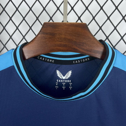 Camisola Athletic Club Bilbao 2025-26 Alternativa Azul Versão Adepto