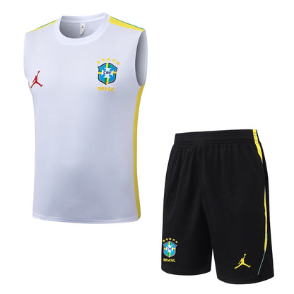 Kit Treino Manga Cava Brasil 2026