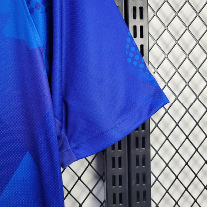 Camisola Brasil 2025 Alternativa Azul Versão Adepto