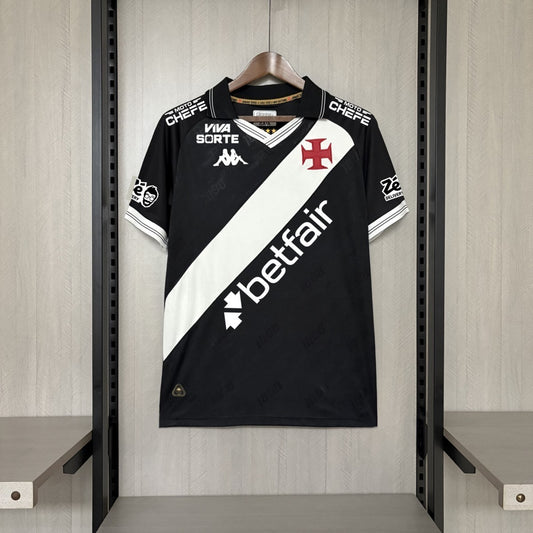 Camisola Vasco da Gama 2025-26 Principal Versão Adepto Todos Patrocinadores
