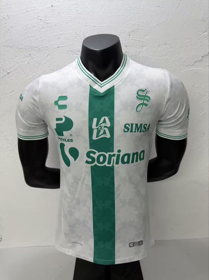 Camisola Santos Laguna 2026-27 Alternativa Branca Versão Jogador