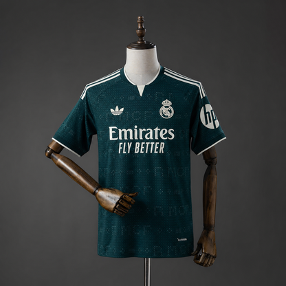 Camisola Real Madrid CF 2026-27 Alternativa Verde Versão Adepto