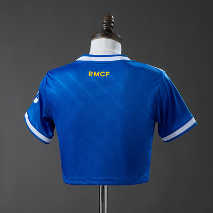 Crop Top Mulher Real Madrid CF 2025-26 Alternativa