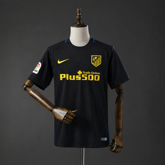 Camisola Atletico Madrid 2016-17 Alternativa Preta Versão Adepto