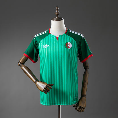 Camisola Argelia 2026 Alternativa Verde Versão Adepto