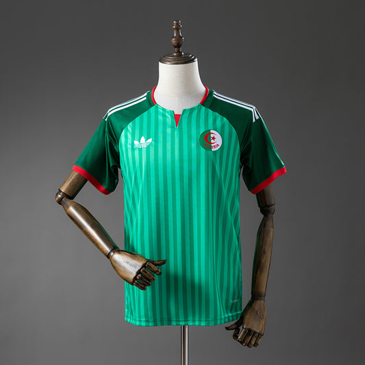 Camisola Argelia 2026 Alternativa Verde Versão Adepto