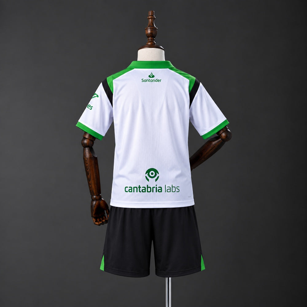 Kit Criança Racing Santander 2026-27 Principal