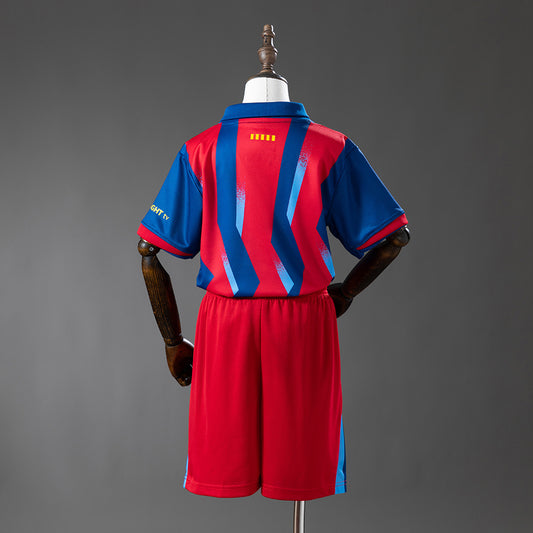 Kit Criança FC Barcelona 2025-26 Alternativo