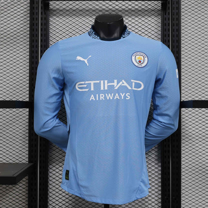 Camisola Manga Comprida MCI 2024-25 Principal Versão Jogador
