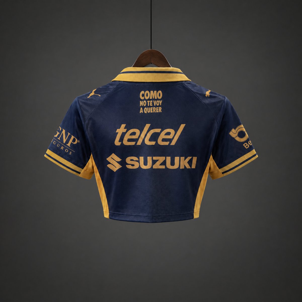 Crop Top Mulher UNAM Pumas 2026-27 Alternativa Azul