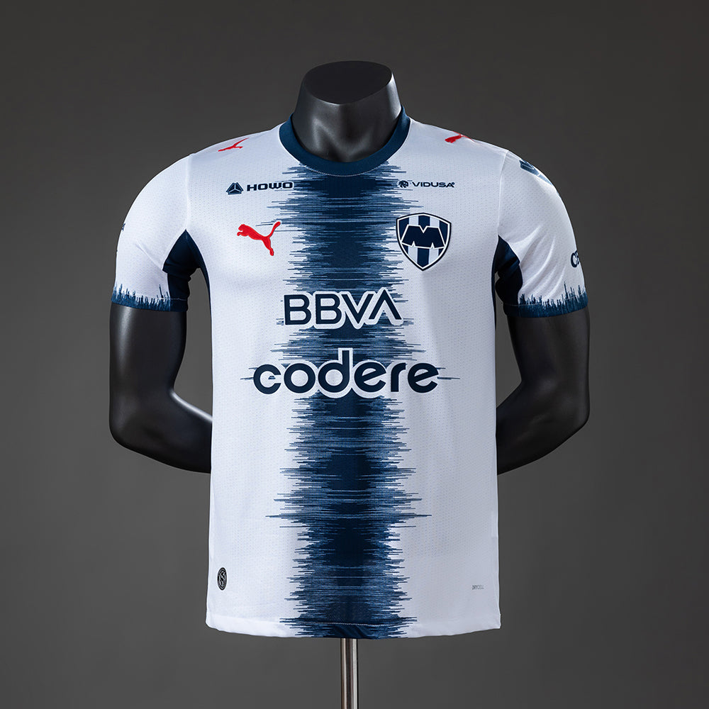 Camisola CF Monterrey 2026-27 Alternativa Branca Versão Jogador