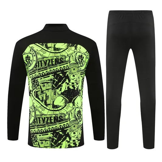 Fato de Treino M-United 2024-25 - Camisola com Fecho