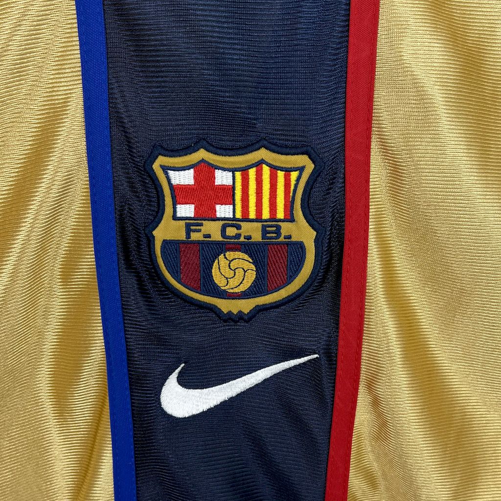 Camisola FC Barcelona 2001-02 Alternativa