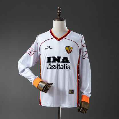 Camisola Manga Comprida AS Roma 1999-00 Alternativa