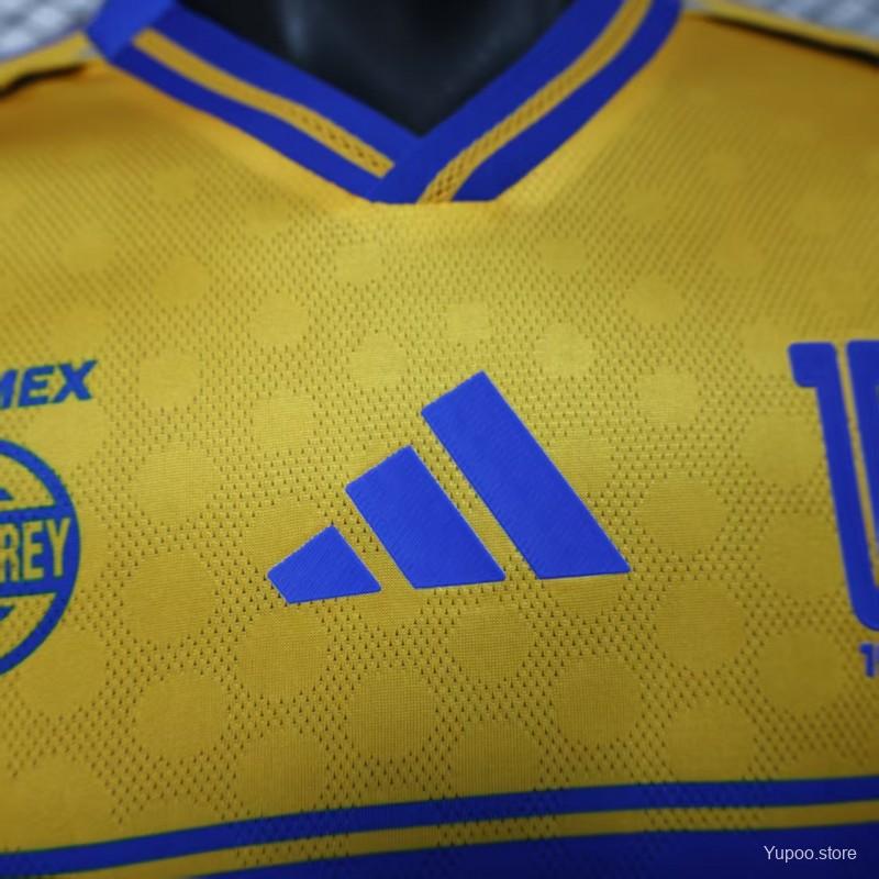 Camisola UANL Tigres 2025-26 Principal Versão Jogador