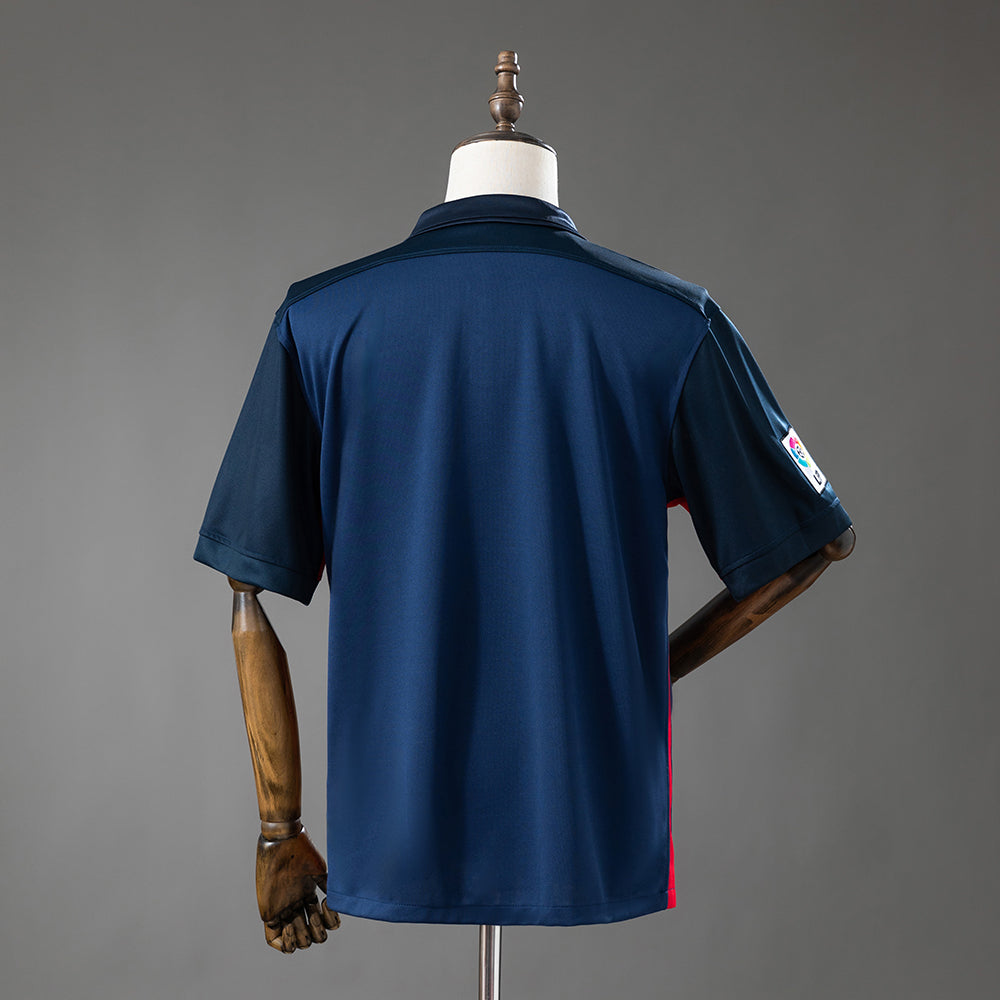 Camisola Atletico Madrid 2015-16 Alternativa Azul Versão Adepto