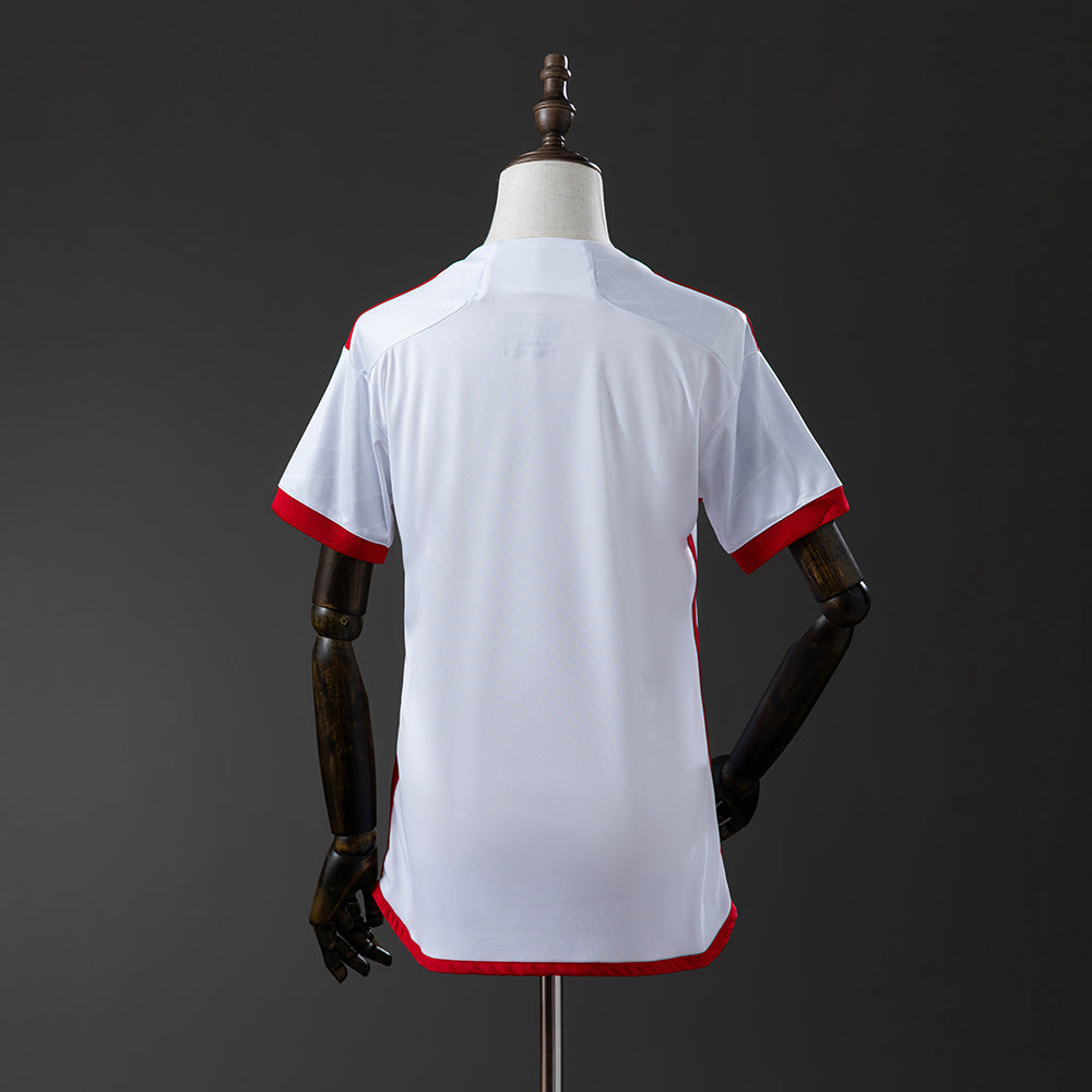 Camisola Flamengo 2024-25 Alternativa Branca Versão Adepto
