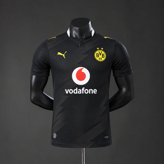 Camisola Borussia Dortmund 2026-27 Alternativa Preta Versão Jogador