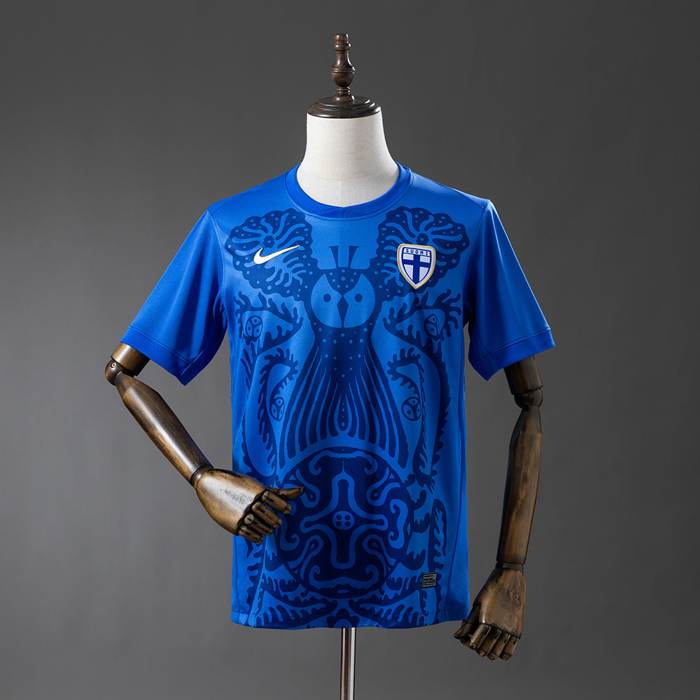 Camisola Finlandia 2026 Alternativa Versão Adepto