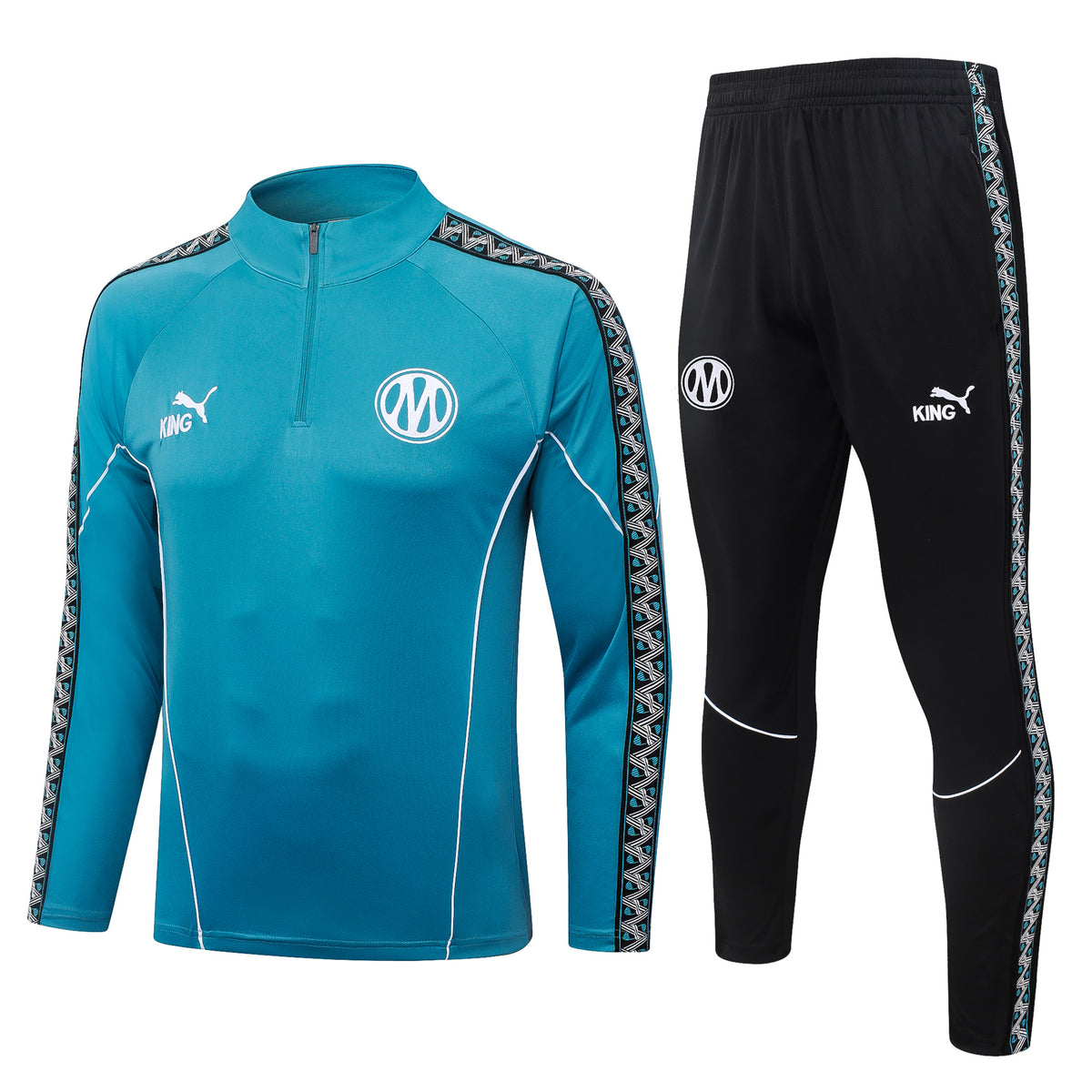 Fato de Treino Olympique Marselha 2026-27 - Camisola com Fecho