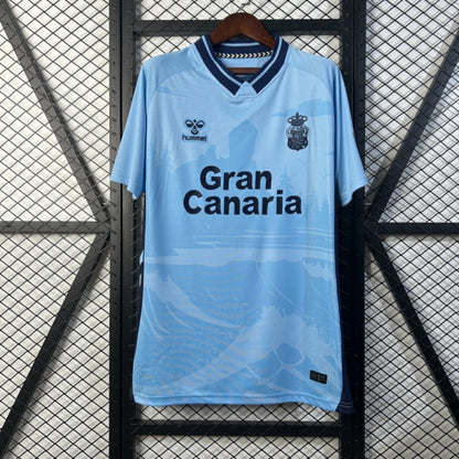 Camisola UD Las Palmas 2025-26 Alternativa Azul Versão Adepto