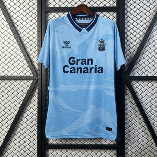 Camisola UD Las Palmas 2025-26 Alternativa Azul Versão Adepto