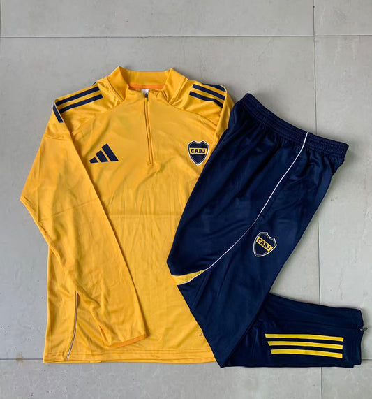Fato de Treino CA Boca Juniors 2025-26 - Camisola com Fecho