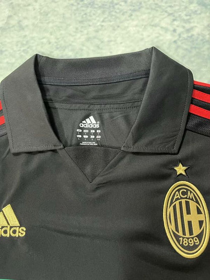 Camisola Manga Comprida Ac Milan 2011-12 Alternativa