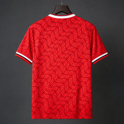 Camisola CR Flamengo 2026-27 Alternativa Vermelha Lisa Versão Adepto