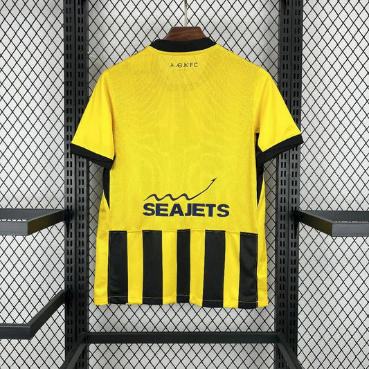 Camisola AEK Atenas 2025-26 Principal Versão Adepto