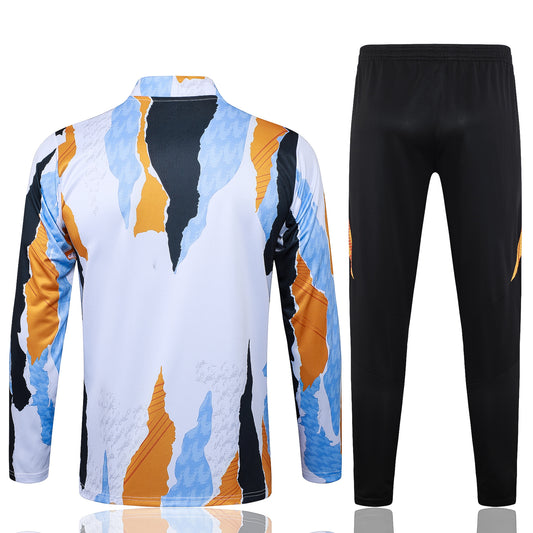 Fato de Treino Real Madrid CF 2024-25 - Camisola com Fecho