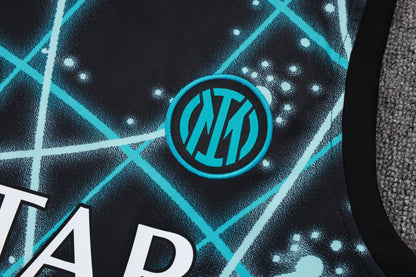 Kit Treino Manga Cava Inter Milão 2025-26