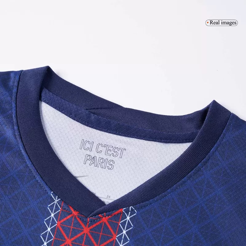 Kit Criança FC Paris Saint-Germain 2025-26 Principal (Entrega Imediata)