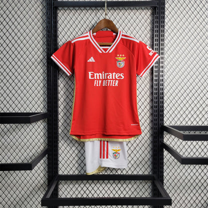 Kit Criança Benfica 2023-24 Principal