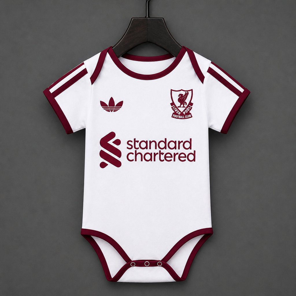 Body Bebé LIV 2026-27 Alternativo Branco